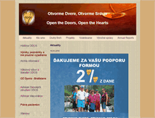 Tablet Screenshot of odos-sk.com